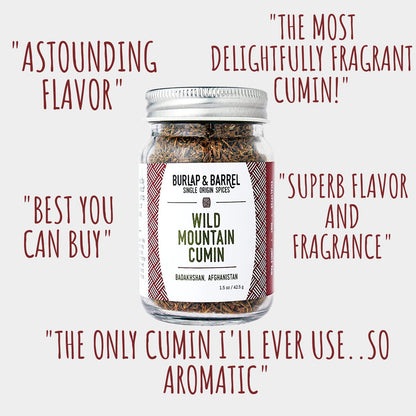 Burlap & Barrel Fusion: Sun-Dried Tomato Powder and Wild Mountain Cumin Bundle - Elevate Your Dishes with Umami Richness and Exotic Aromas!