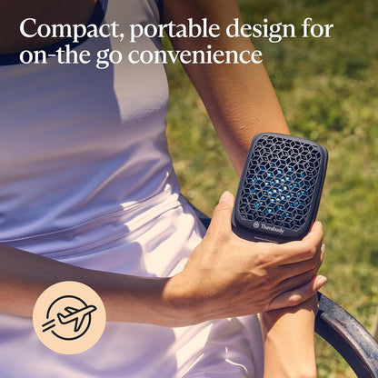 Therabody RecoveryTherm Cube - Instant Heat, Cold and Contrast Therapy for Pain Relief, Aches and Pains, and Muscle Recovery - Portable Hands Free Cryotherapy Machine with Cold Compress & Heating Pad