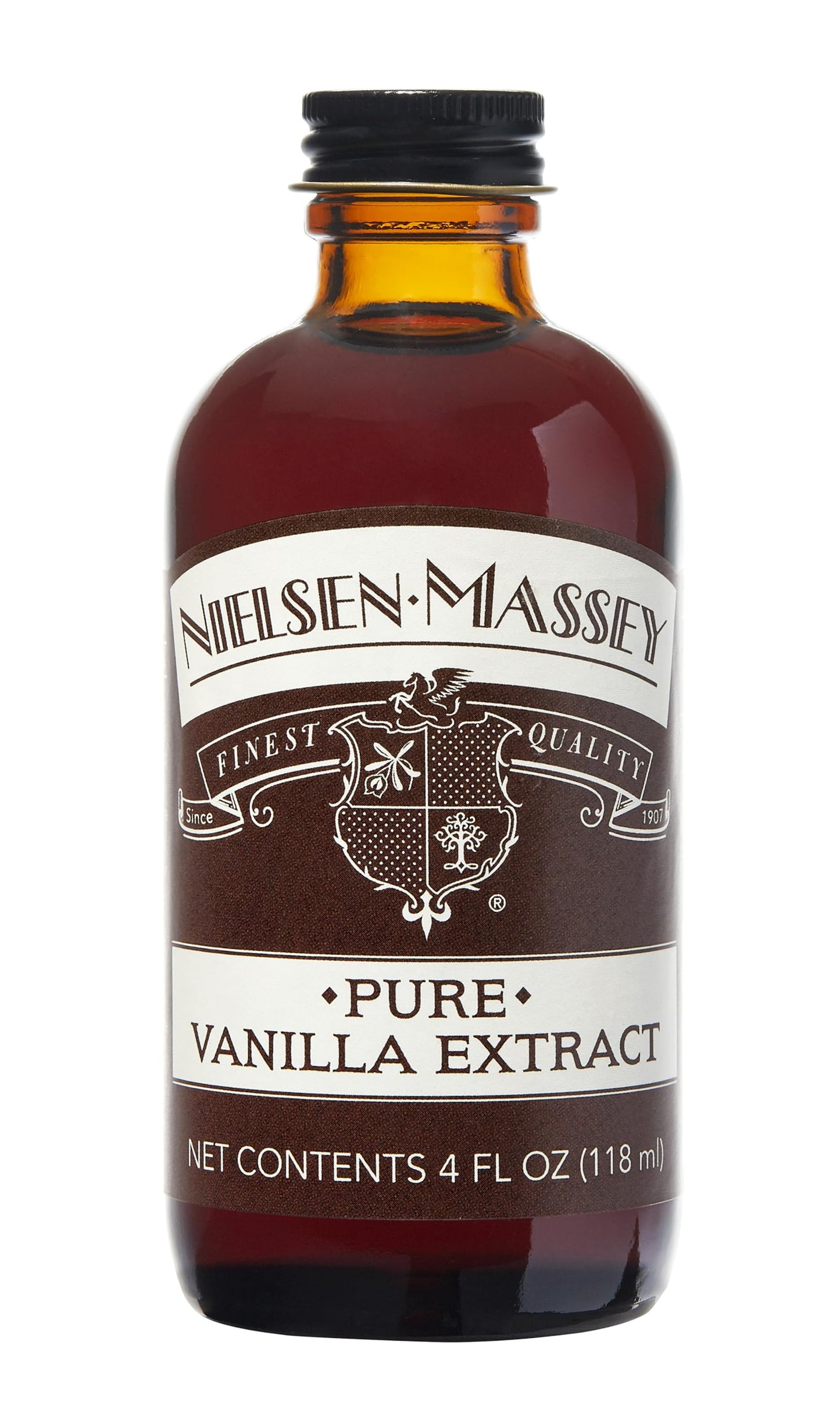 Nielsen-Massey Pure Vanilla Extract for Baking and Cooking, 2 Ounce Bottle