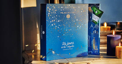 Palais des Thés - Blue of London Earl Grey 20 Tea Bags + Advent Calendar 24 Variety Tea Bags