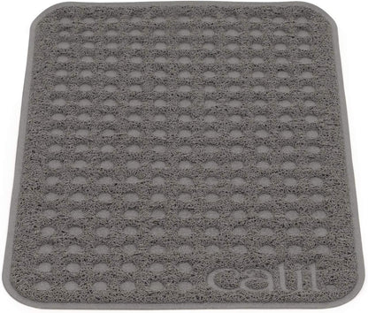 Catit Cat Litter Mat Rectangle Non-Slip Litter Trapping Mat Soft & Comfortable, Easy to Clean for All Cat Litter Types – Small