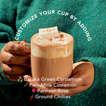 Diaspora Spice Co. Hot Cocoa Mix – Single-Origin Cacao Hot Chocolate with Jaggery – Rich, Smooth Drinking Chocolate for Cozy Drinks, Lattes & Dessert (Vegan, Gluten-Free)
