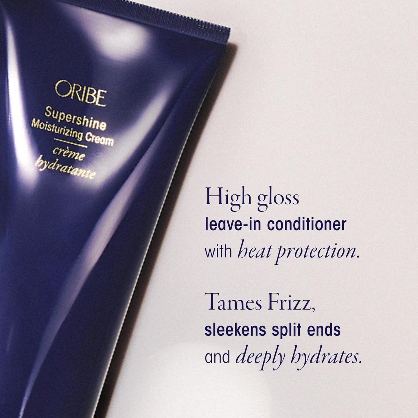 Oribe Supershine Discovery Travel Set - Hydrates Dry Hair, Adds Shine & Smooths Frizz - For All Hair Types - Hydrating Shampoo (2.5 oz), Conditioner (1.7 oz) & Styling Cream (1.7 oz)