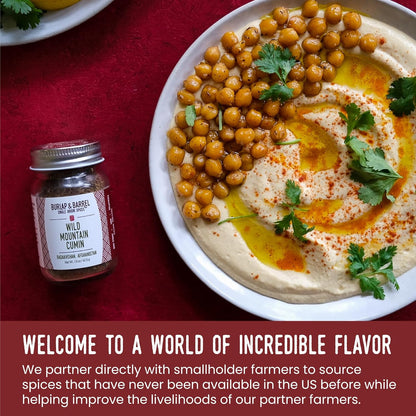 Burlap & Barrel Fusion: Sun-Dried Tomato Powder and Wild Mountain Cumin Bundle - Elevate Your Dishes with Umami Richness and Exotic Aromas!
