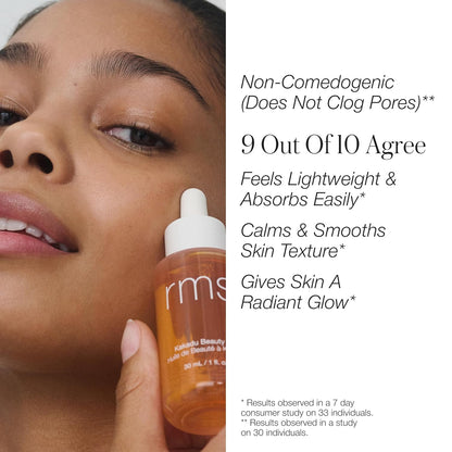 RMS Beauty Kakadu Beauty Oil - Vitamin C Rich Face Oil for Brightening & Firming - Potent Antioxidant Glow Serum with Kakadu Plum - 1.0 fl oz