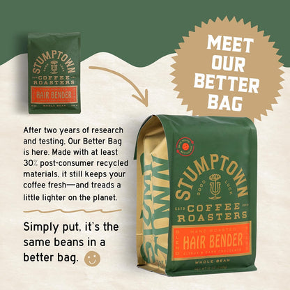 Stumptown Coffee Roasters, Dark Roast Whole Bean Coffee, 100% Arabica Coffee - Trapper Creek, 12oz Bag