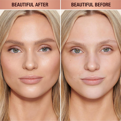 Charlotte Tilbury Unisex Healthy Glow Skin Tint - Hydrating Tinted Moisturizer Enriched with Bronzing Tan Pigments for a Natural-Looking Tan & Glowy Skin