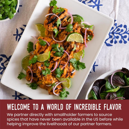 Burlap & Barrel Flavor Fusion: Sun-Dried Tomato Powder and Purple Stripe Garlic Bundle - Elevate Your Dishes with Savory Umami and Sweet Complexity!