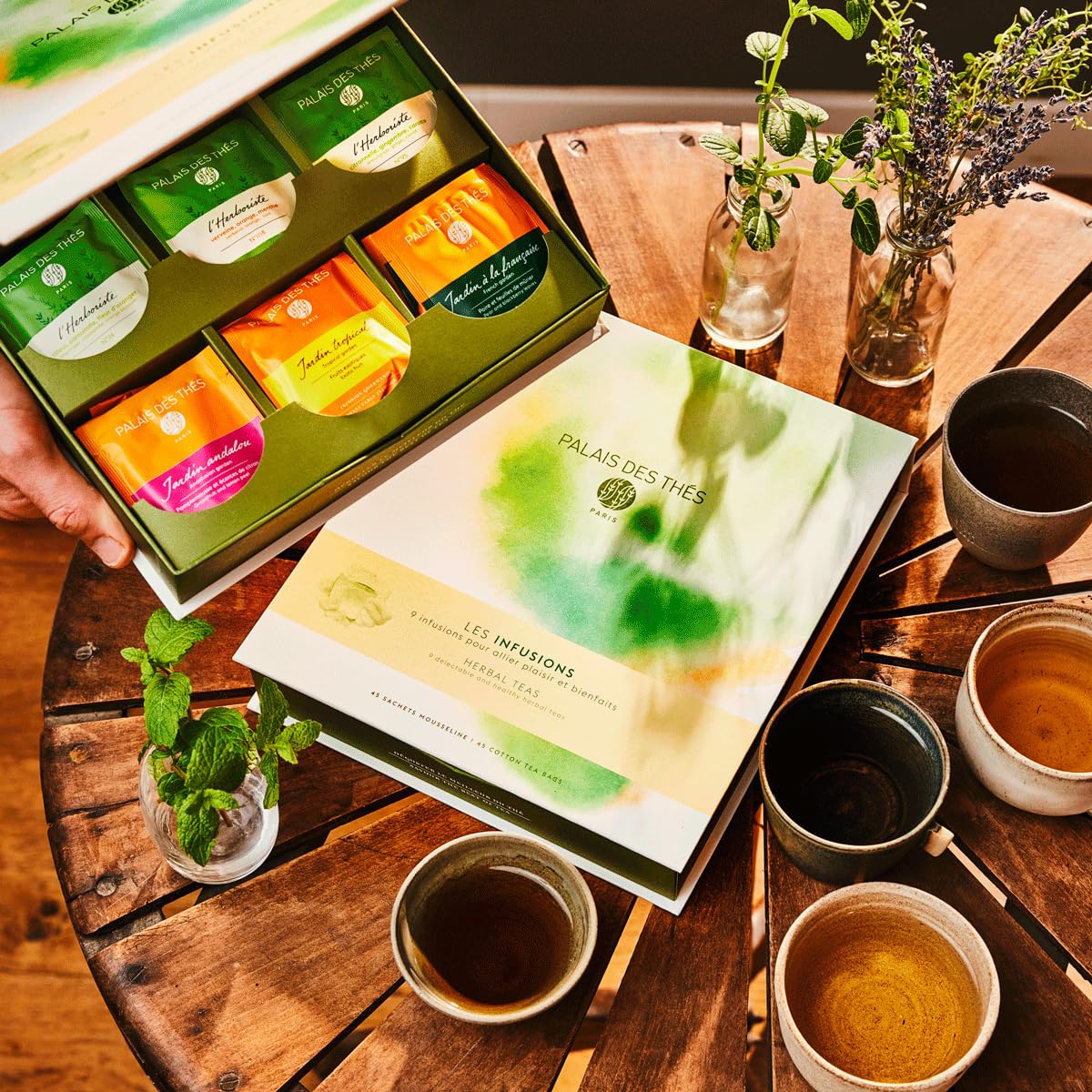 Palais des Thés - Herbal Teas Gift Box - 45 Assorted Premium Tea Bags