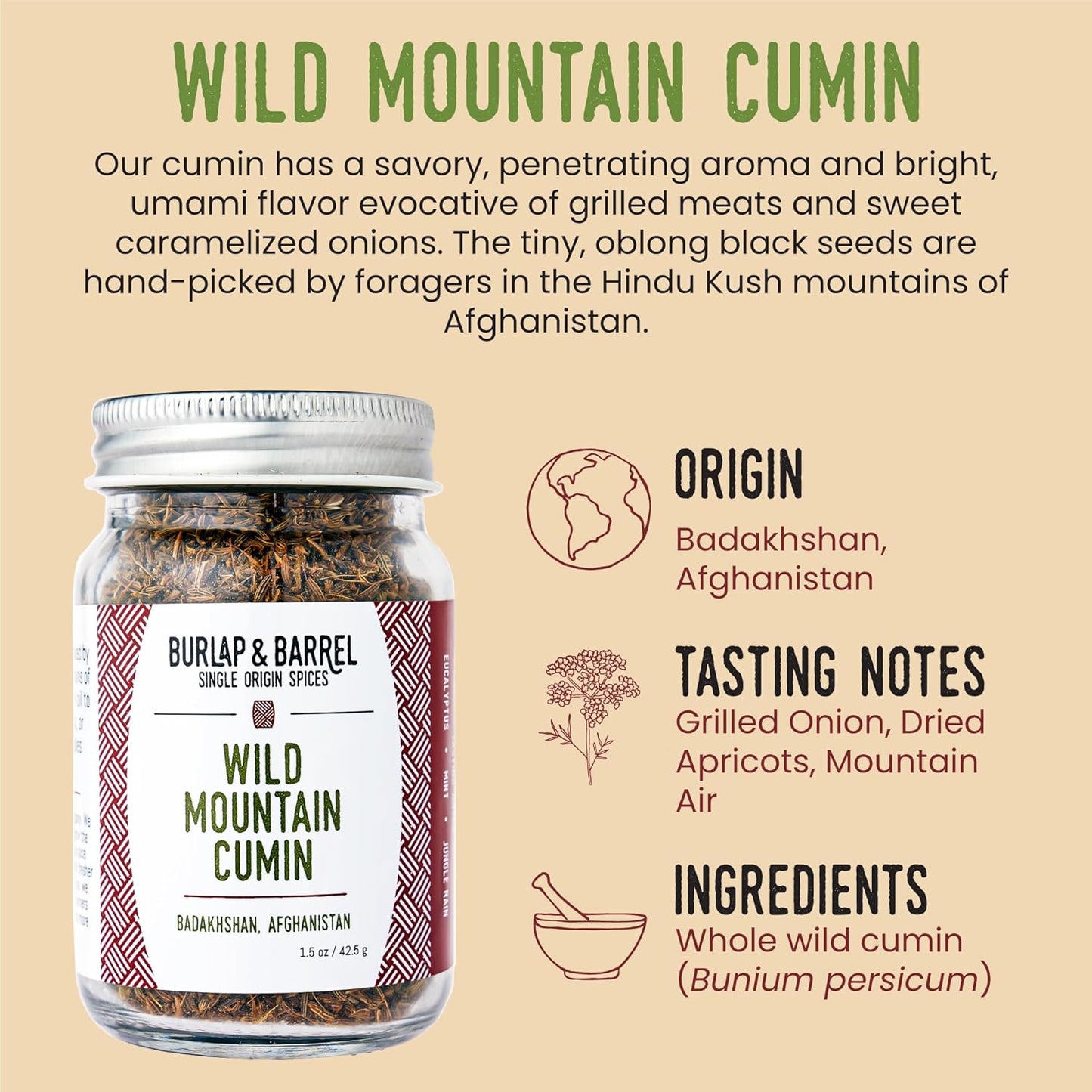 Burlap & Barrel Fusion: Sun-Dried Tomato Powder and Wild Mountain Cumin Bundle - Elevate Your Dishes with Umami Richness and Exotic Aromas!