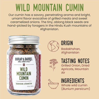 Burlap & Barrel Fusion: Sun-Dried Tomato Powder and Wild Mountain Cumin Bundle - Elevate Your Dishes with Umami Richness and Exotic Aromas!
