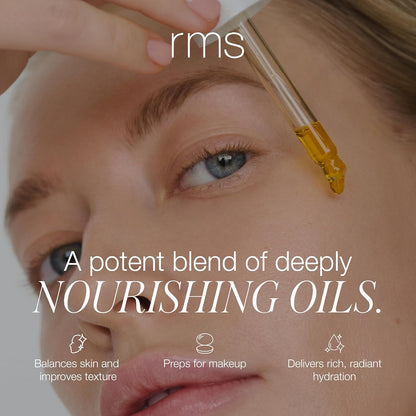 RMS Beauty Kakadu Luxe Cream, Kakadu Beauty Oil - Natural Vitamin C Face Oil and Kakadu Clean Cleansing Gel - Silicone-Free Gel to Foam Gentle Facial Cleanser