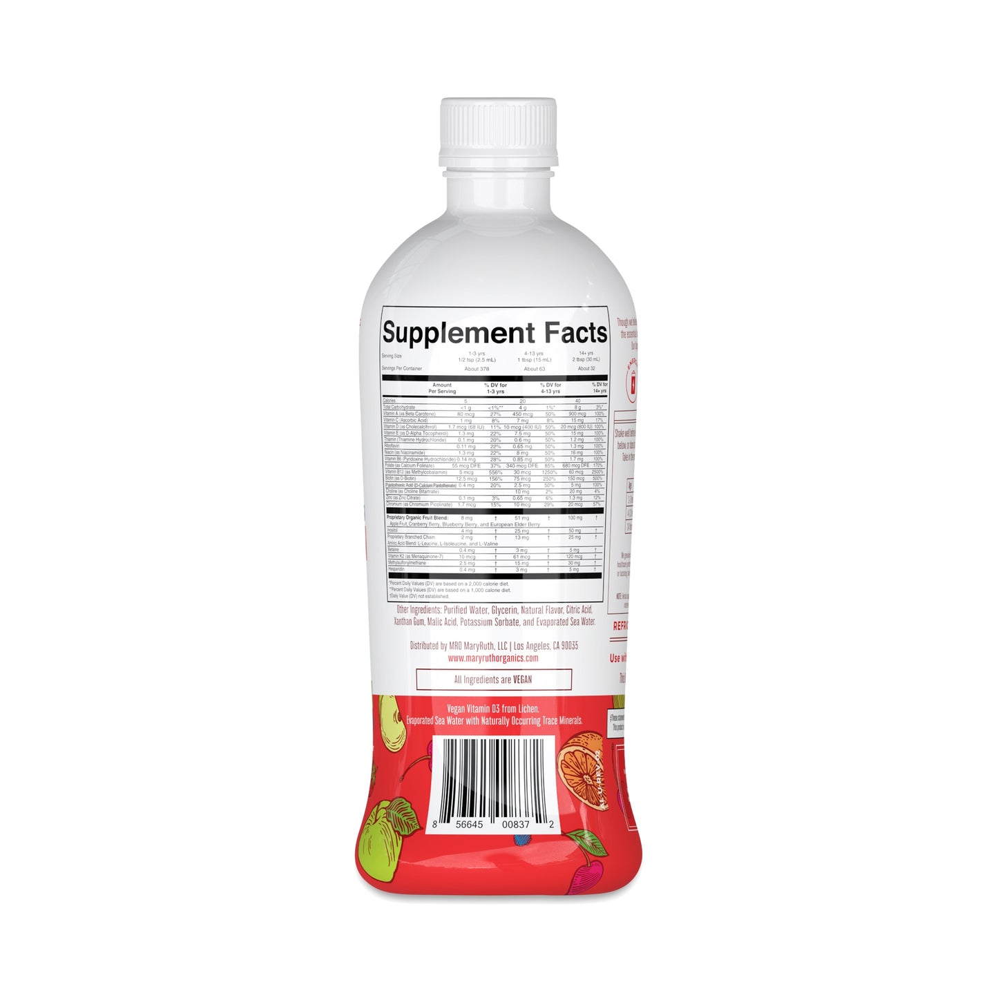 Morning Multivitamin Liquid, Fruit Punch