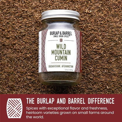Burlap & Barrel Fusion: Sun-Dried Tomato Powder and Wild Mountain Cumin Bundle - Elevate Your Dishes with Umami Richness and Exotic Aromas!