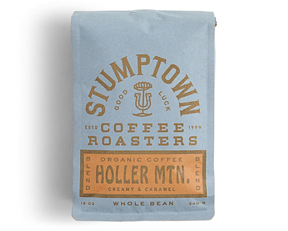 Stumptown Coffee Roasters, Whole Bean Organic Coffee, Holler Mountain, 12 Ounce. Full-Bodied Signaure Blend, Latin American African Coffee Blend, Perfect for Espresso, Drip or French Press Brewing