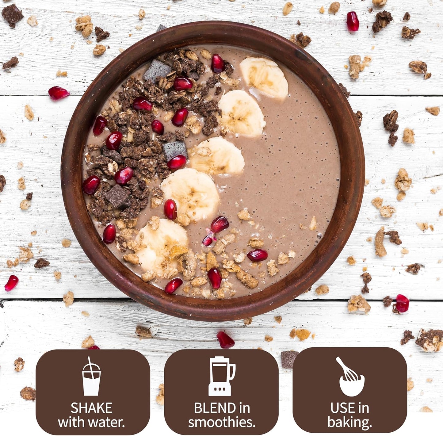 Garden of Life Meal Replacement Shakes, Raw Organic, Chocolate Protein Powder with Plant Based Pea Protein, Sprouts, Greens, Probiotics, Dairy Free 14 Servings