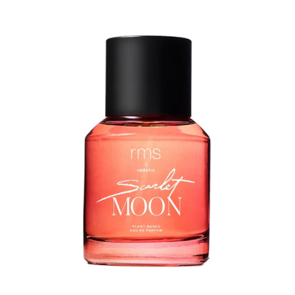 RMS Beauty x Heretic Scarlet Moon Eau De Parfum - Luxury Clean Perfume - Natural Citrus & Woodsy Unisex Fragrance with Hinoki - 1.7 fl oz