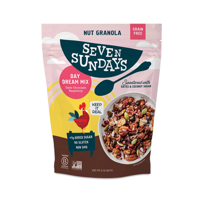 Seven Sundays Nut Granola, Day Dream Chocolate Raspberry