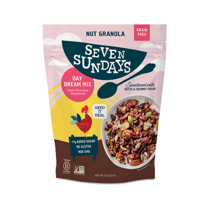 Seven Sundays Nut Granola, Day Dream Chocolate Raspberry